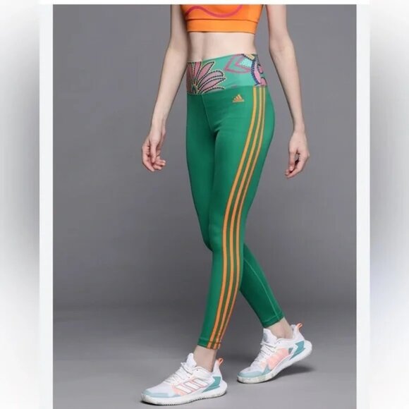 FARM Rio Pants - NWT ADIDAS X FARM RIO TRAINING TIGHTS, SMALL